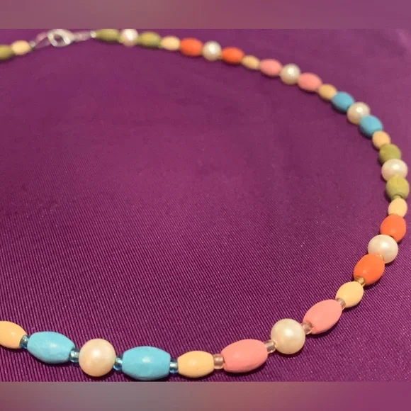 Handmade Springtime Necklace - Picture 10 of 10
